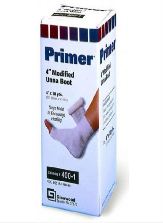 DERMASCIENCES Primer Modified Unna Boot Dressing 4" x 10 yd Case: 12